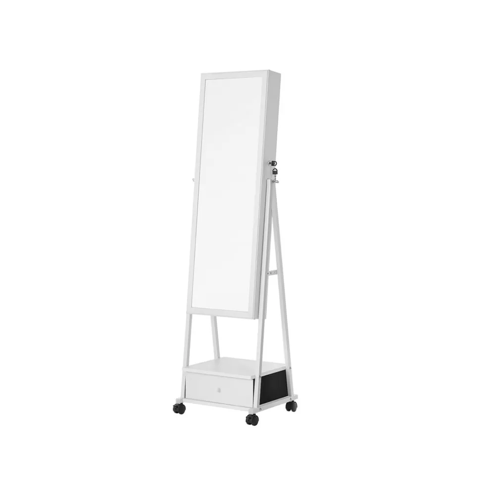 Store SONGMICS Abschließbarer Schmuckorganizer mit Schublade