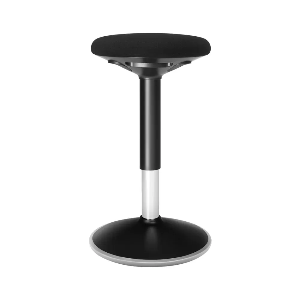 Store SONGMICS Arbeitshocker 50-65 cm Schwarz
