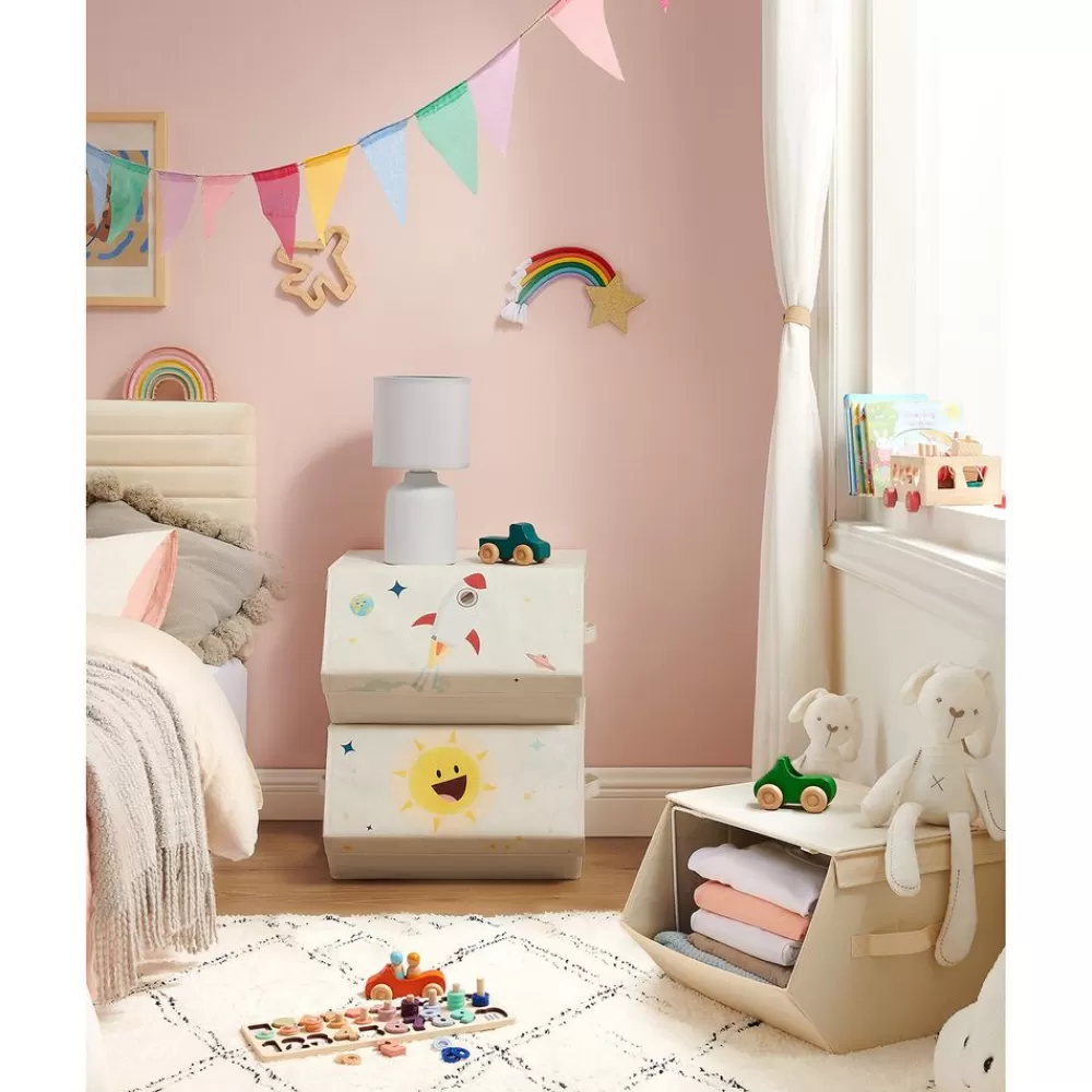 Best SONGMICS Aufbewahrungsbox 3er Set für Kinder