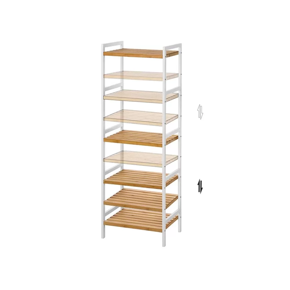 Best Sale SONGMICS Aufbewahrungsregal mit 5 Ebenen Weiβ
