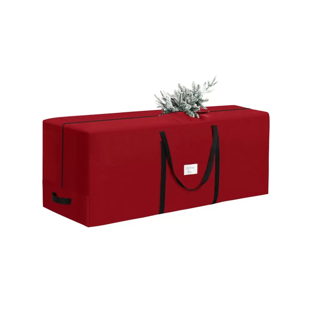 Best SONGMICS Aufbewahrungstasche für Weihnachtsbaum rot