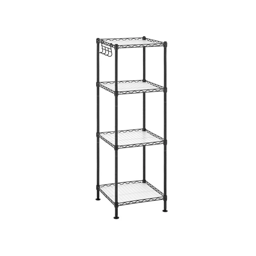 Cheap SONGMICS Badezimmerregal schwarz