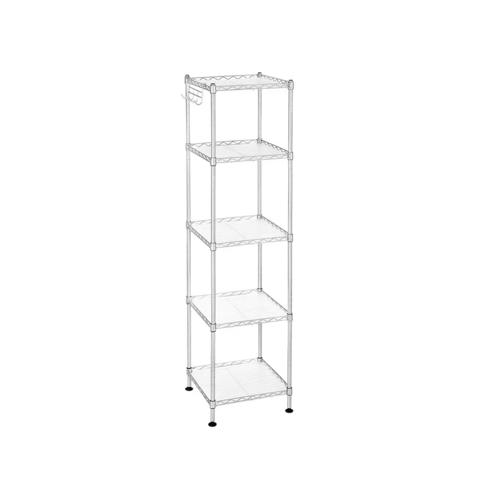 Shop SONGMICS Badezimmerregal silbern