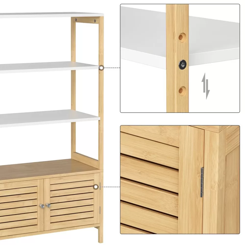 badezimmerschrank_mit__offenen_fchern_10.webp Fashion SONGMICS Badezimmerschrank mit 3 offenen Fächern