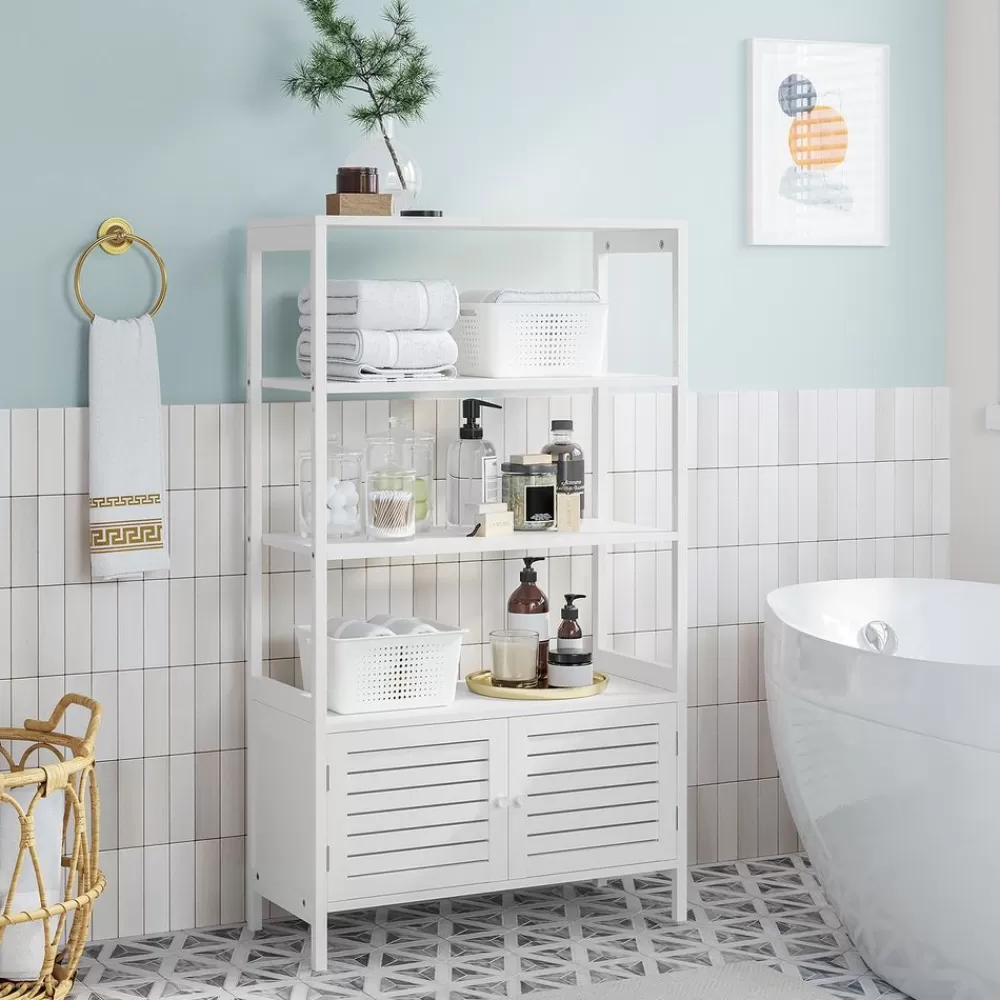 badezimmerschrank_mit__offenen_fchern_2.webp Fashion SONGMICS Badezimmerschrank mit 3 offenen Fächern