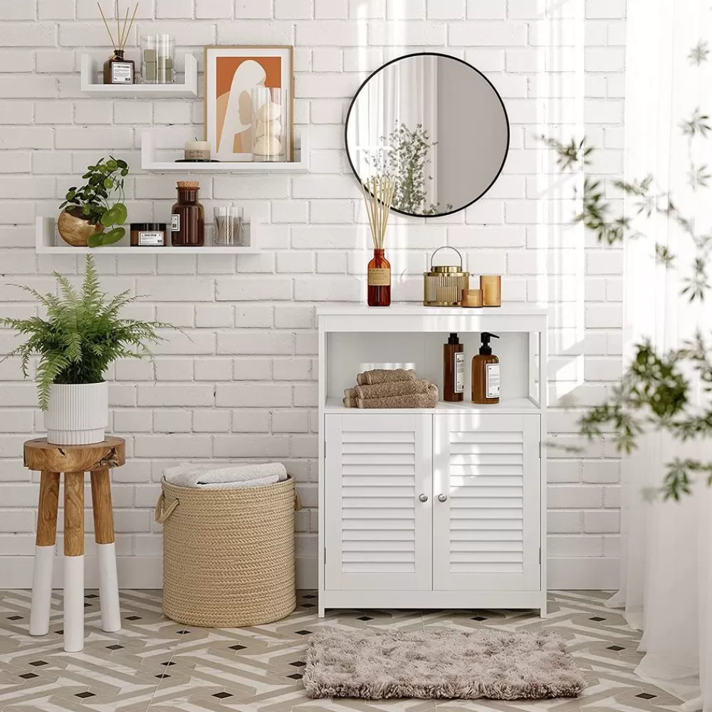 Flash Sale SONGMICS Badezimmerschrank mit offenem Fach