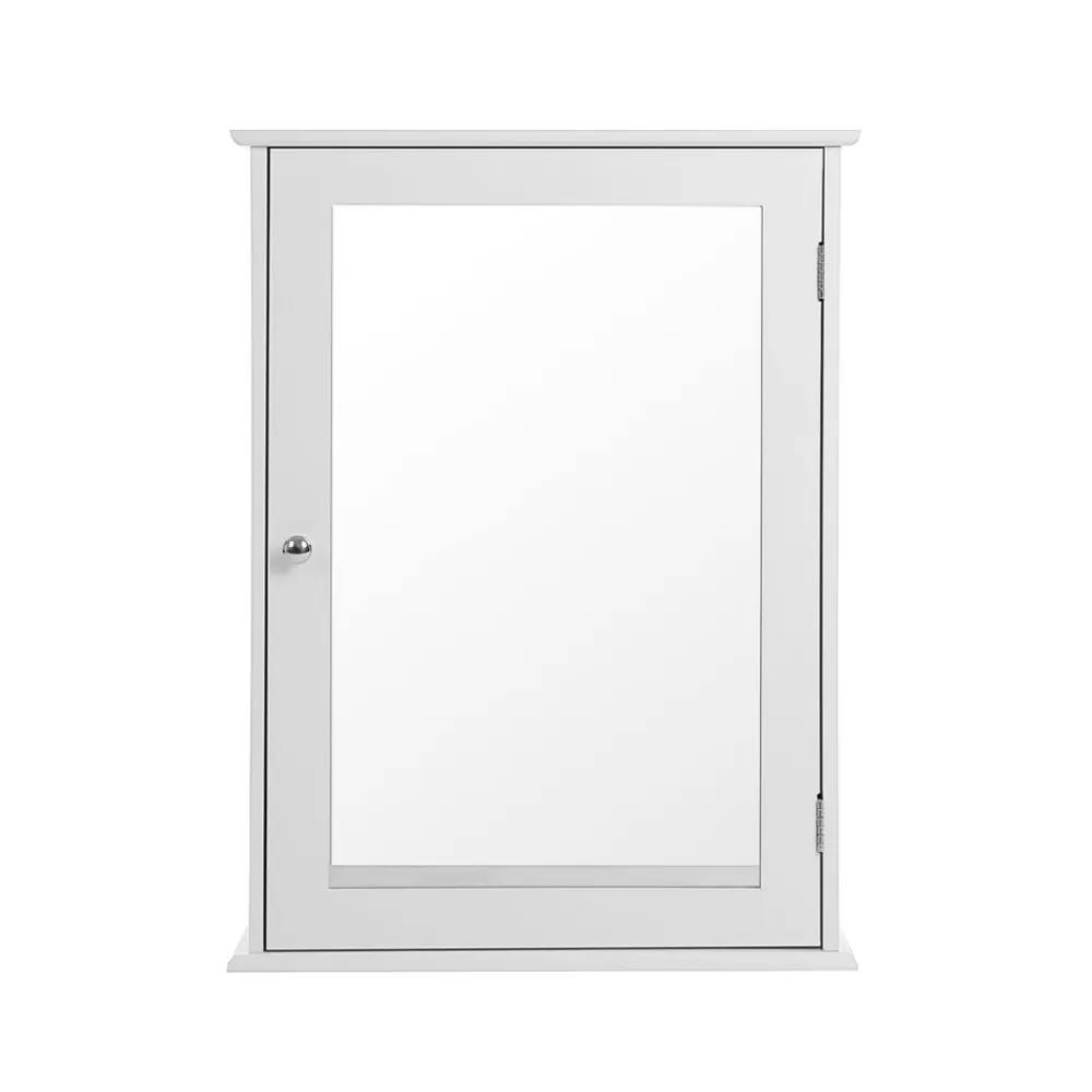 Sale SONGMICS Badezimmerschrank mit Spiegel