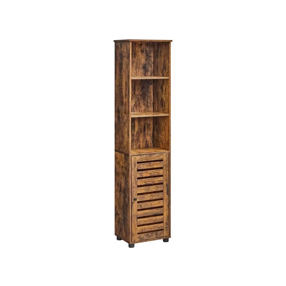 Shop SONGMICS Badezimmerschrank vintagebraun