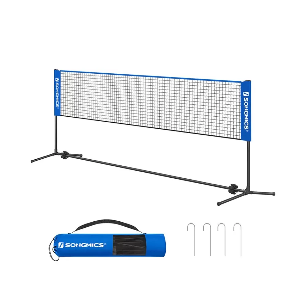 Best SONGMICS Badmintonnetz 3 m Blau