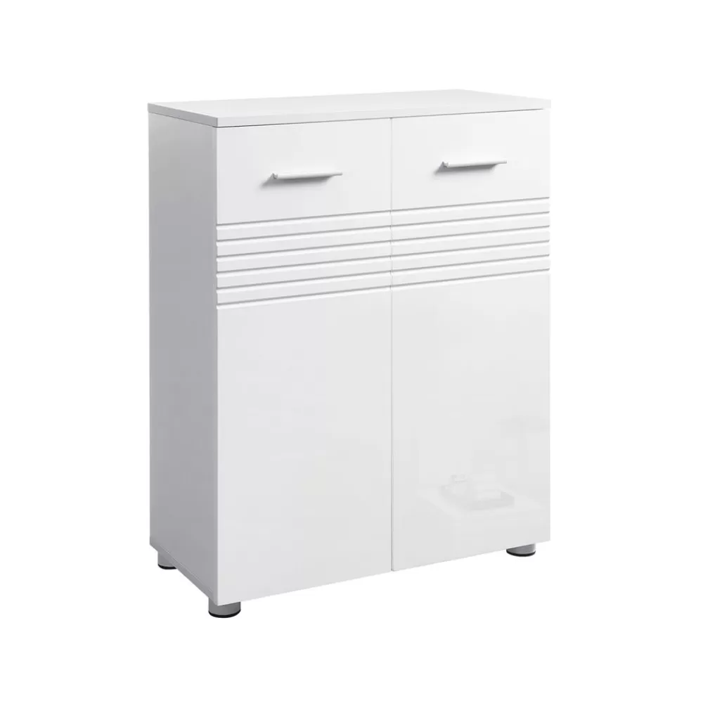 Flash Sale SONGMICS Badschrank „Moderne Kerben“