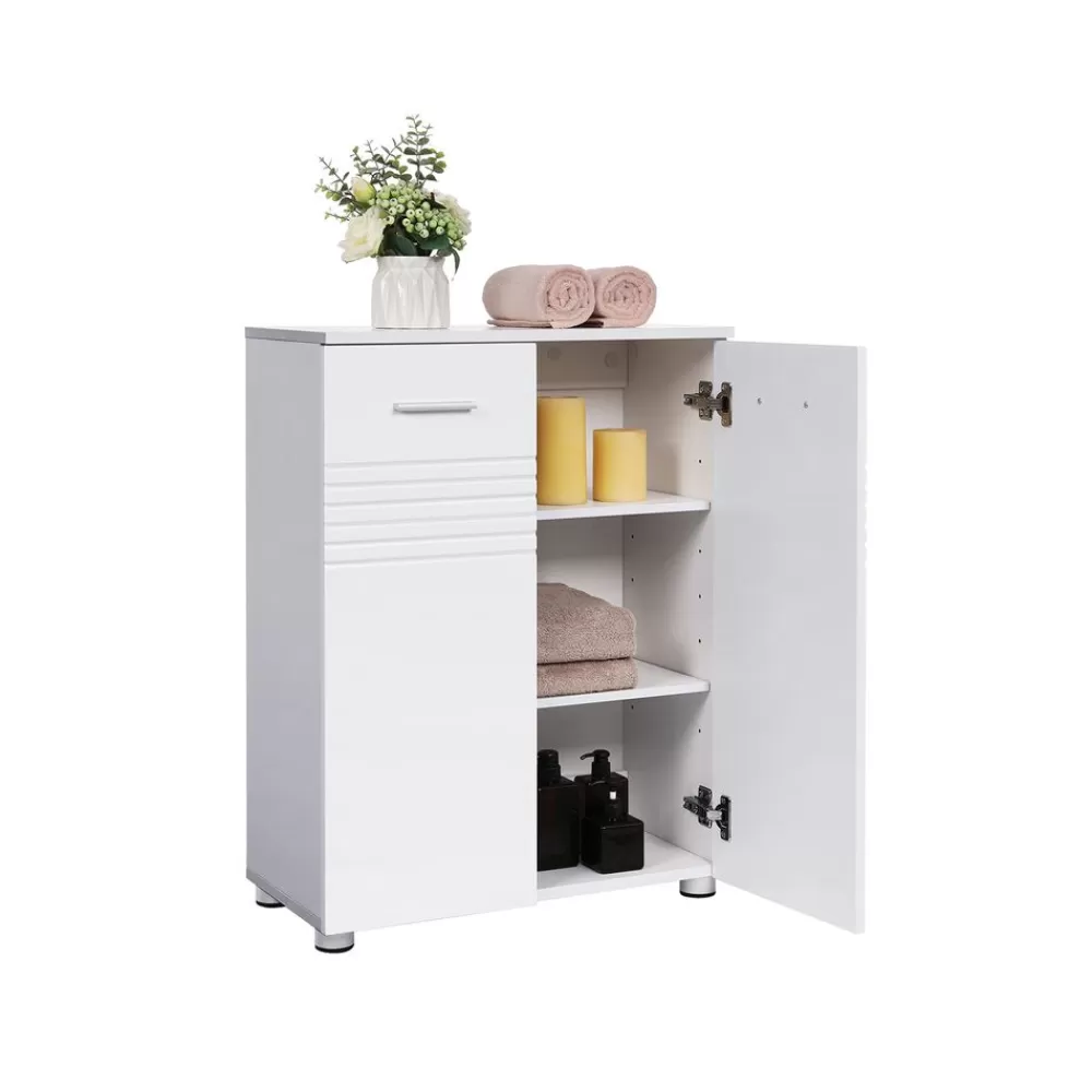 Flash Sale SONGMICS Badschrank „Moderne Kerben“