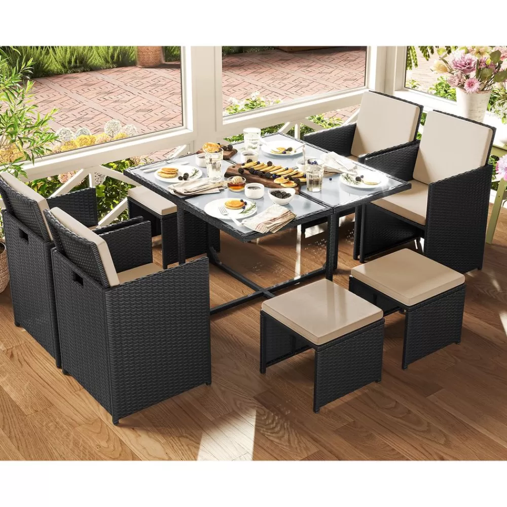 balkonmbelset_aus_perattan_11.webp Best SONGMICS Balkonmöbel-Set aus PE-Rattan