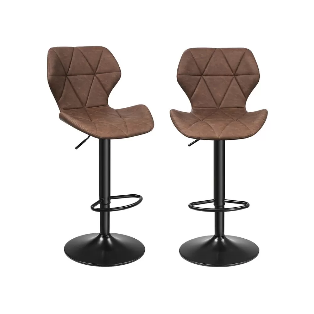 Discount SONGMICS Barhocker dunkelbraun