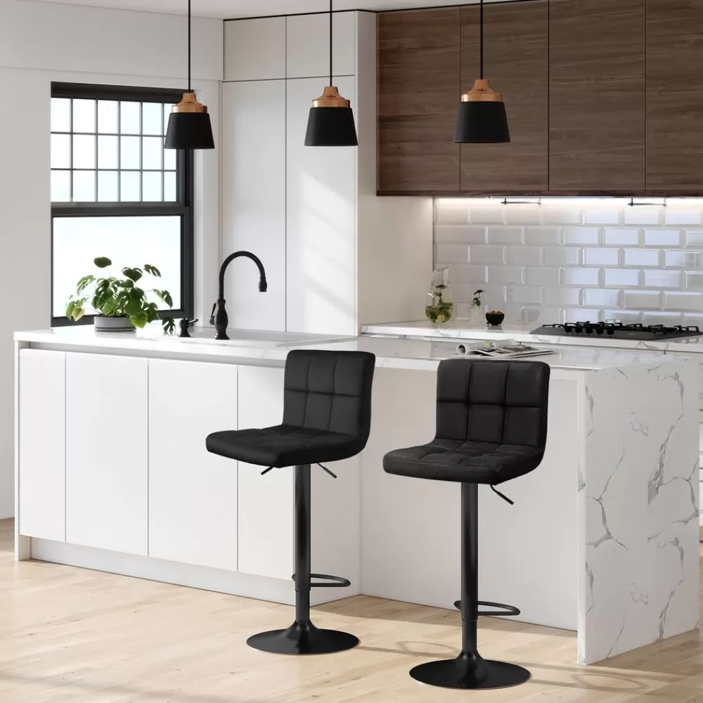 Sale SONGMICS Barhocker Schwarz