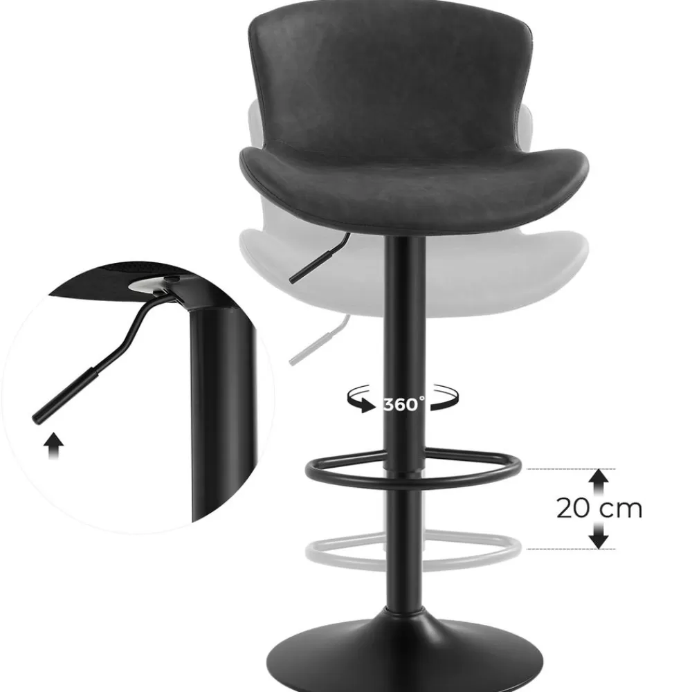 barhocker_schwarz_4-2.webp Flash Sale SONGMICS Barhocker schwarz