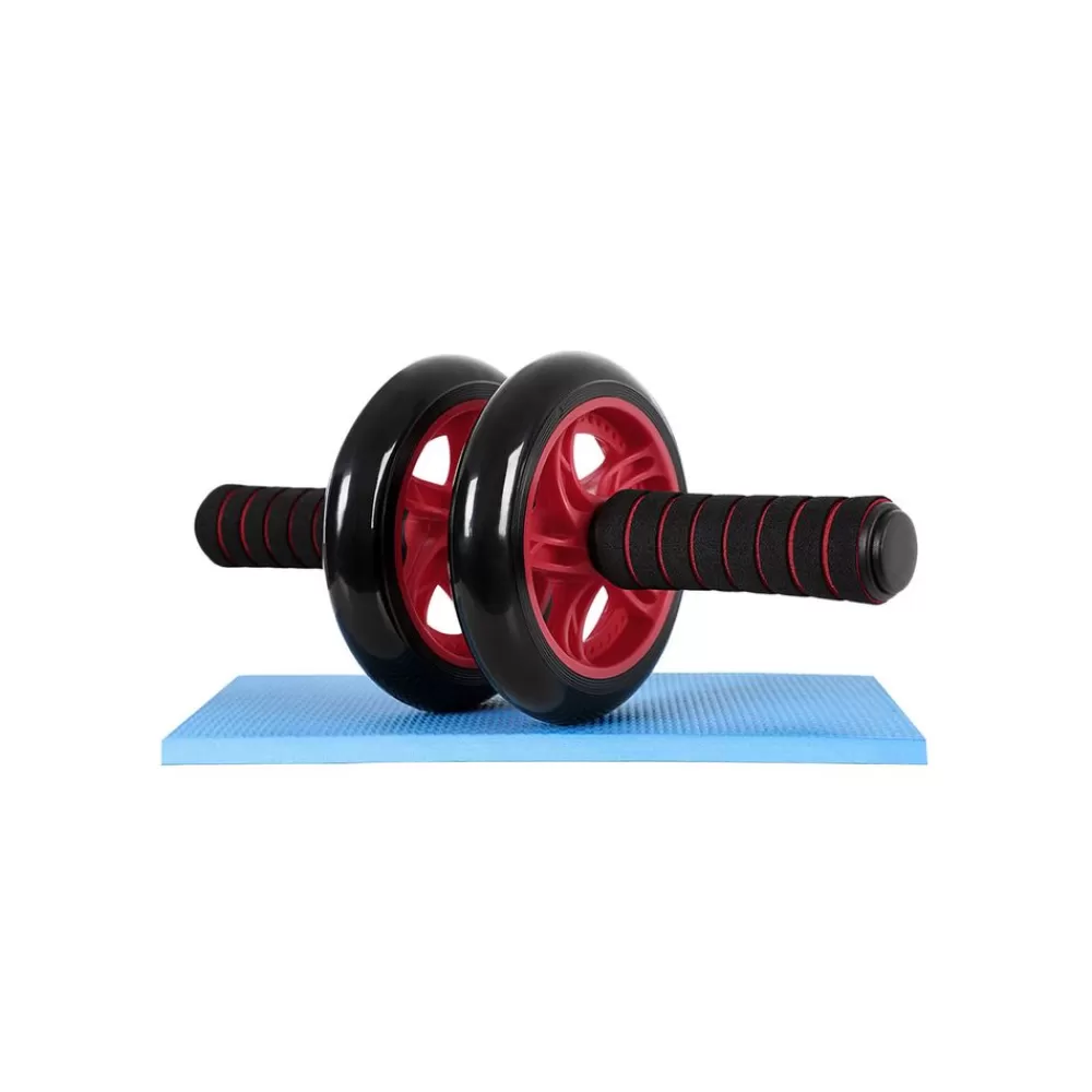 Shop SONGMICS Bauchroller mit Trainingsmatte Rot