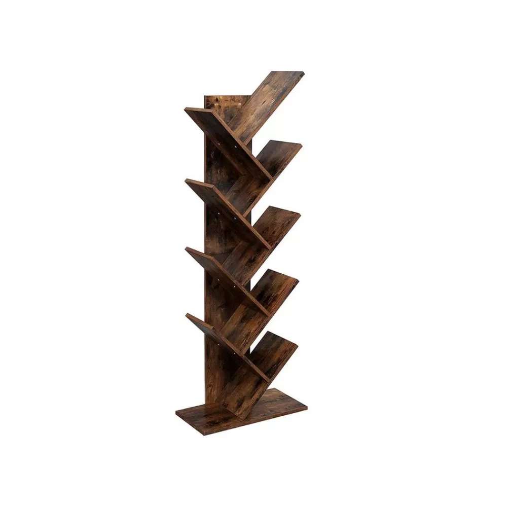 bcherregal_in_baumform__fcher_3.webp Best Sale SONGMICS Bücherregal in Baumform 8 Fächer
