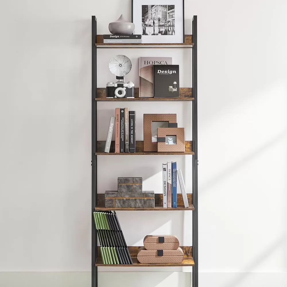 Flash Sale SONGMICS Bücherregal mit 5 Ebenen vintagebraun-schwarz