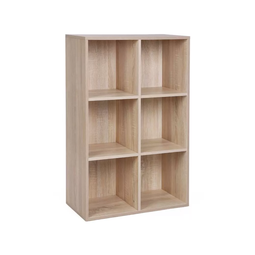 Sale SONGMICS Bücherregal mit 6 Fächern Holzoptik
