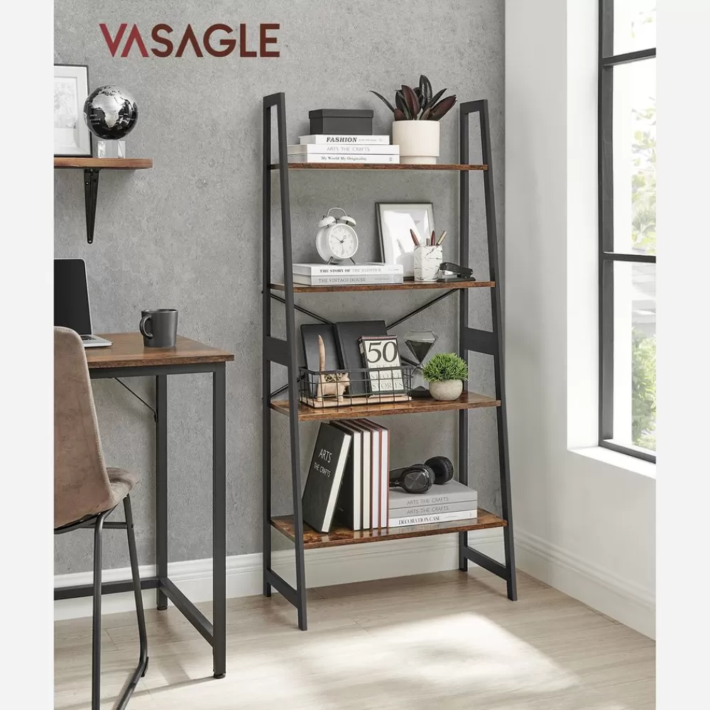 Best Sale SONGMICS Bücherregal mit Gestell aus Bambus