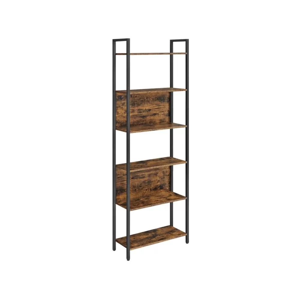 Cheap SONGMICS Bücherregal mit offenen Fächern vintagebraun-schwarz