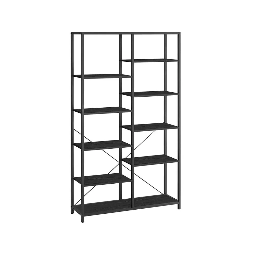 bcherregal_mit_offenen_fchern_9.webp Online SONGMICS Bücherregal mit offenen Fächern