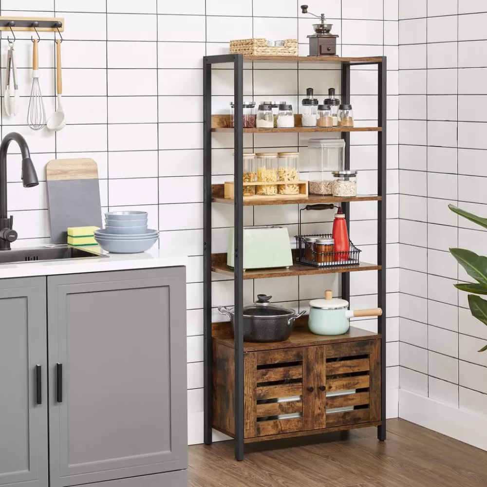 bcherregal_vintagebraunschwarz_4-1.webp Cheap SONGMICS Bücherregal vintagebraun-schwarz