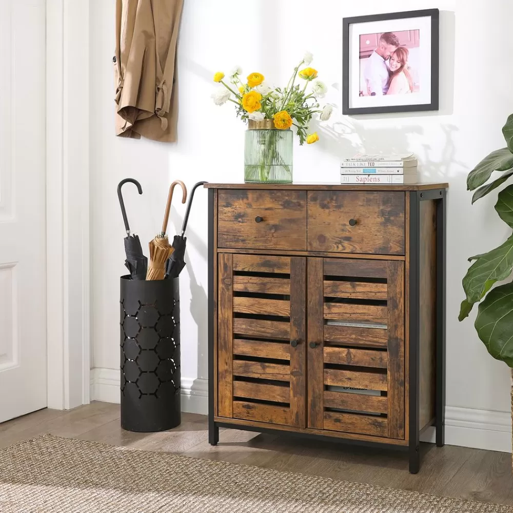 Discount SONGMICS Beistellschrank mit Schublade