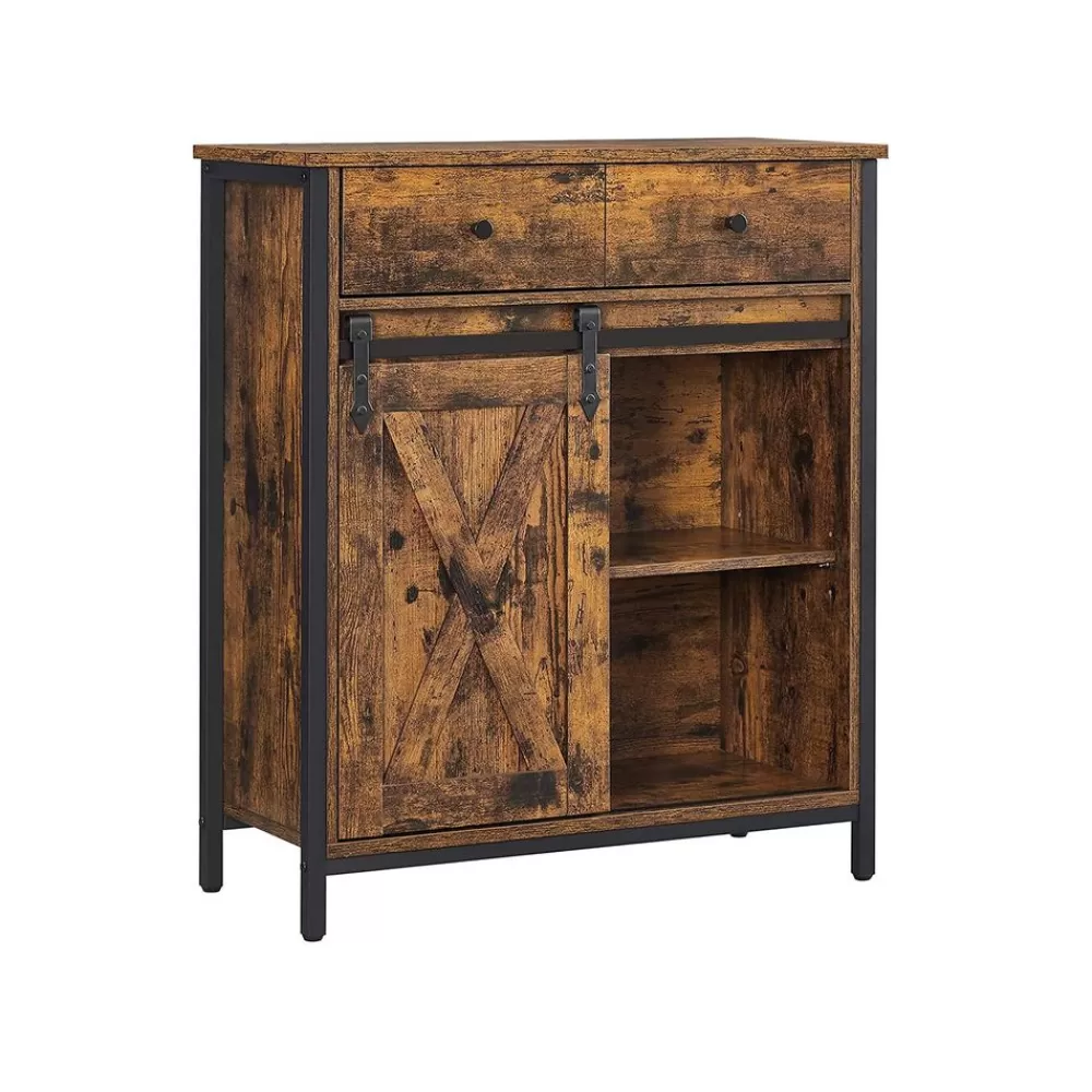 Shop SONGMICS Beistellschrank mit Schublade Industriestil