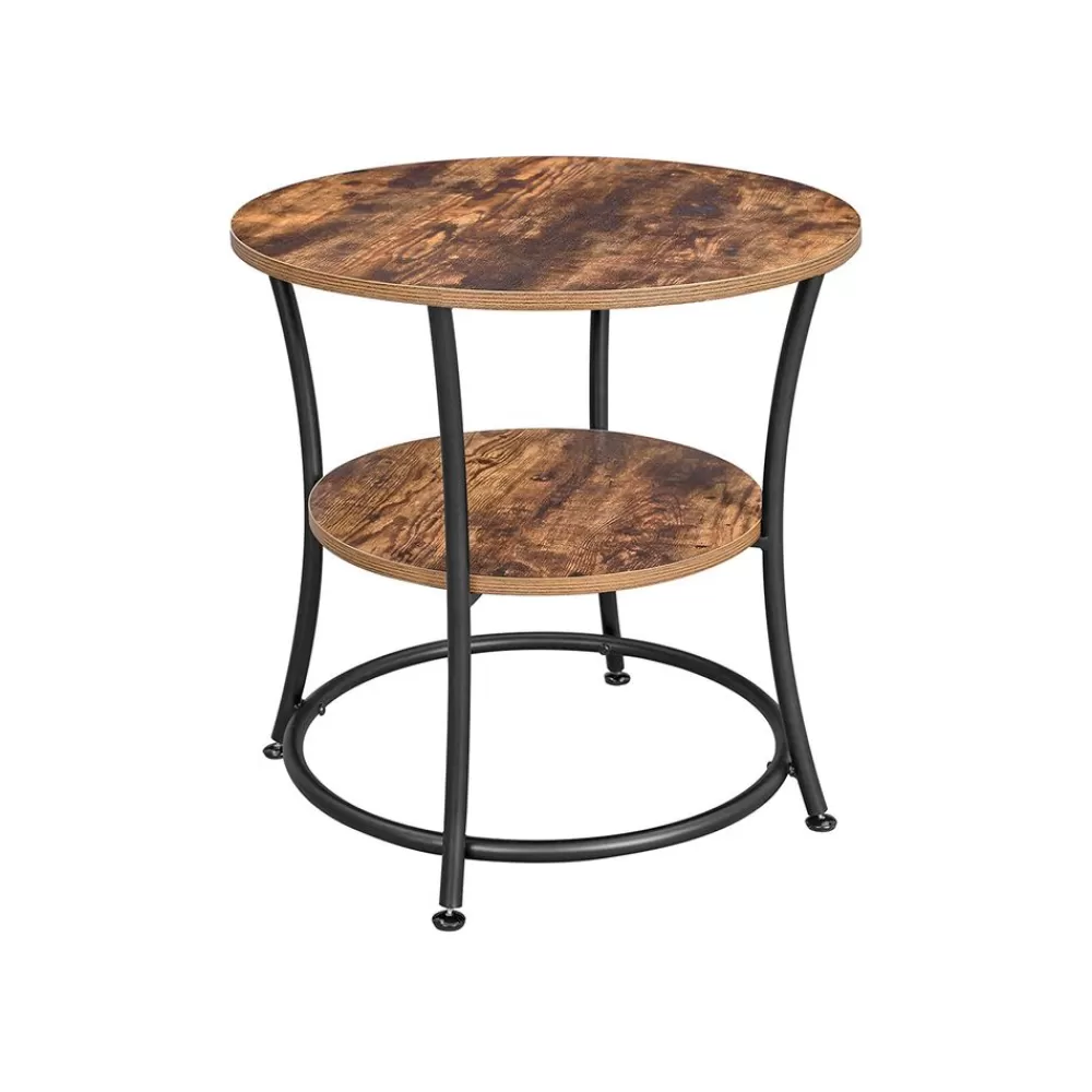 Best Sale SONGMICS Beistelltisch mit 2 Ablagen