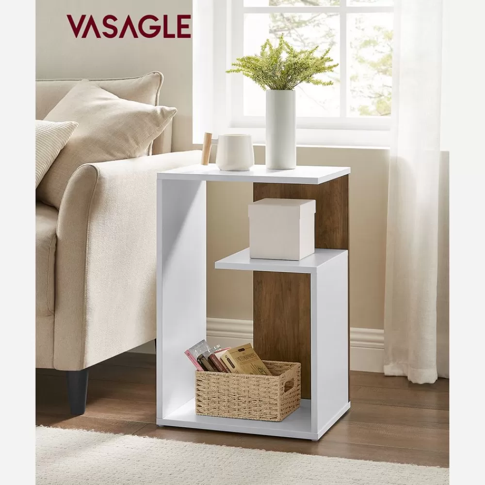 Store SONGMICS Beistelltisch mit Ablage