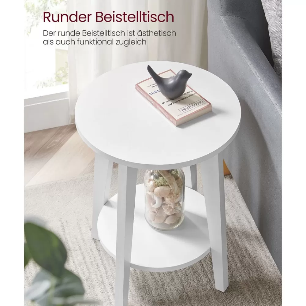 beistelltisch_mit_ablage_2.webp Flash Sale SONGMICS Beistelltisch mit Ablage