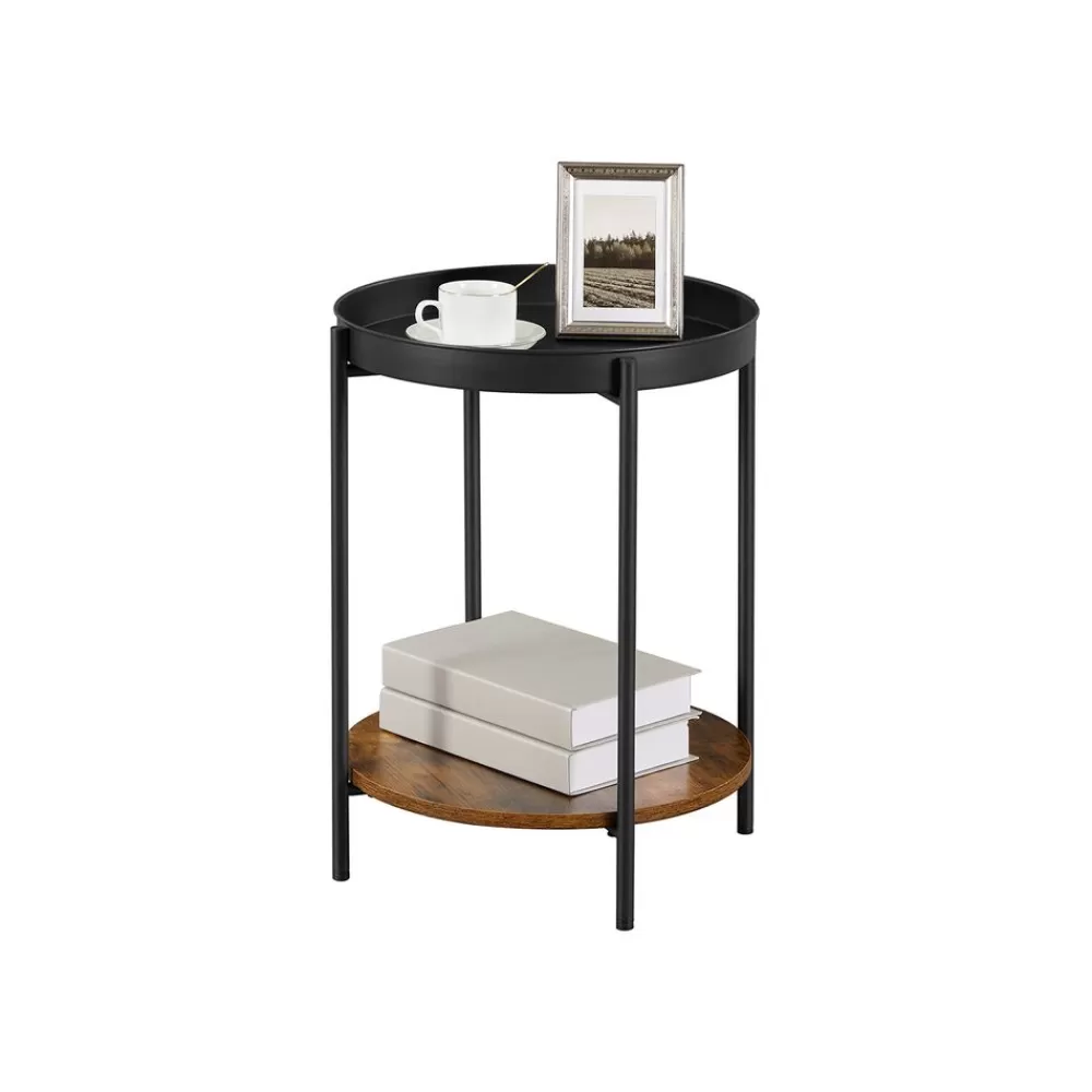 Flash Sale SONGMICS Beistelltisch mit abnehmbarer Schale