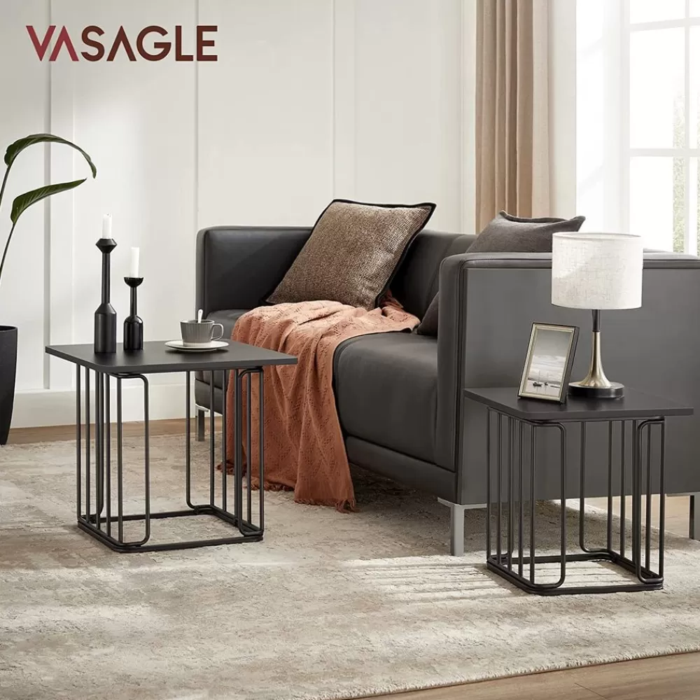 Clearance SONGMICS Beistelltische 2er Set