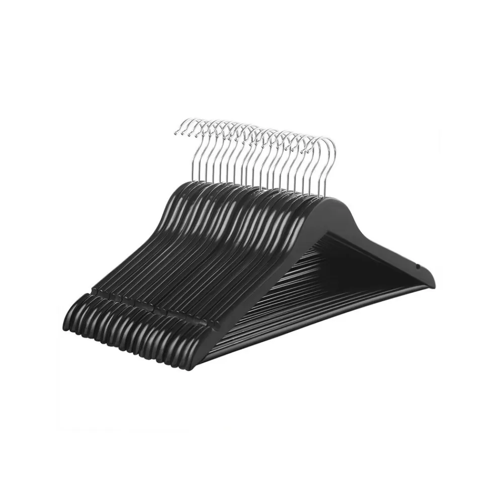 Flash Sale SONGMICS Bügel Ahorn 20 Stück Schwarz