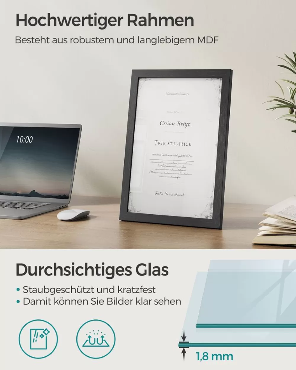 bilderrahmen_a_fr_mehere_bilder_eschenschwarz_4.webp Store SONGMICS Bilderrahmen A4 für mehere Bilder eschenschwarz