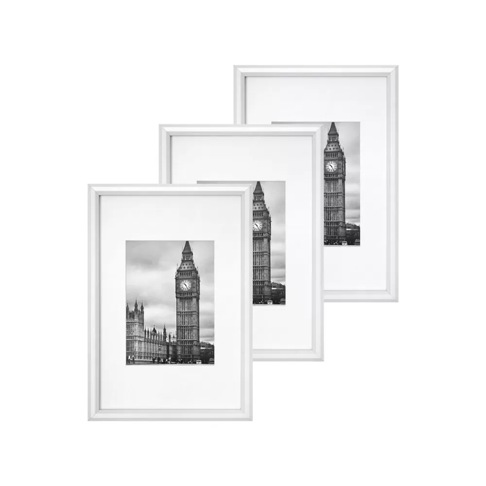 Cheap SONGMICS Bilderrahmen 3er Set Silber