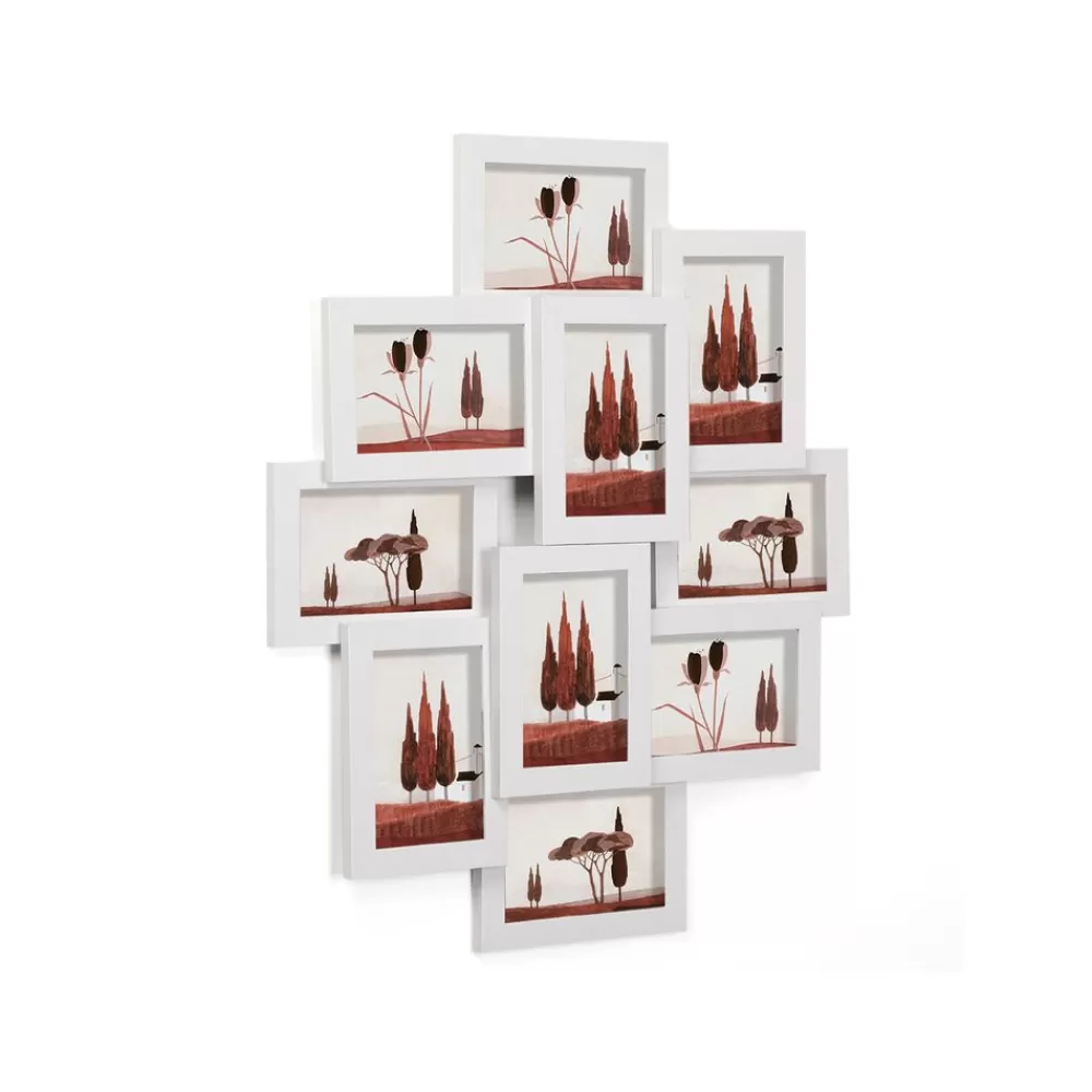 Flash Sale SONGMICS Bilderrahmencollage für 10 Fotos Weiß