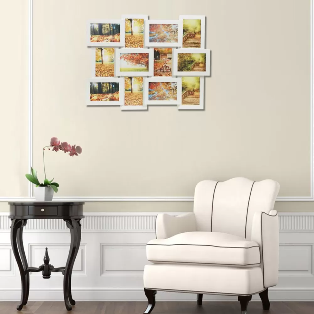 bilderrahmencollage_fr__fotos_wei_2-2.webp Shop SONGMICS Bilderrahmencollage für 12 Fotos Weiß