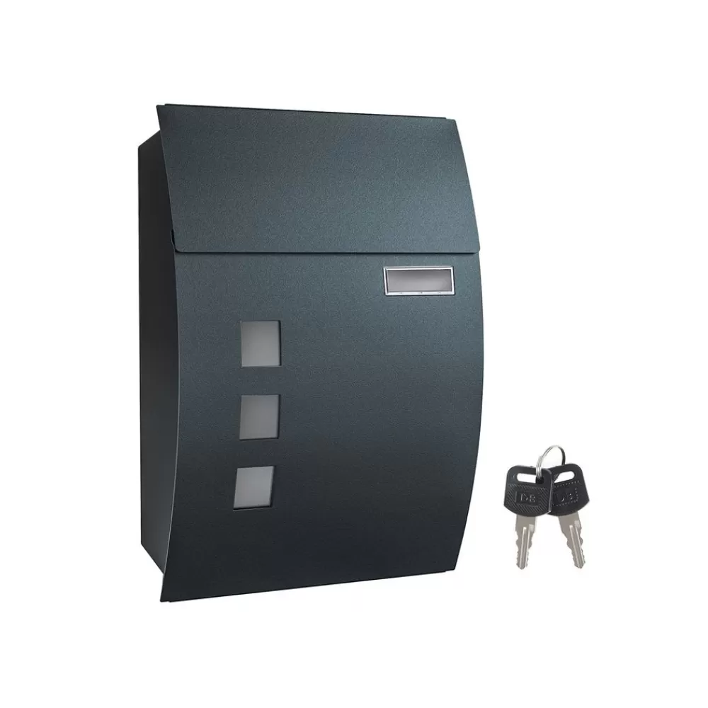 Flash Sale SONGMICS Briefkasten anthrazit