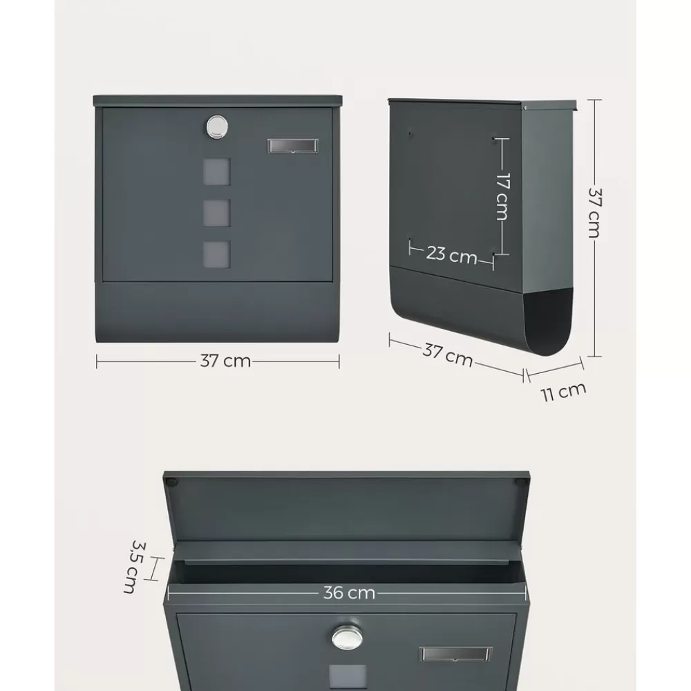 briefkasten_wandmontage_11.webp Discount SONGMICS Briefkasten Wandmontage