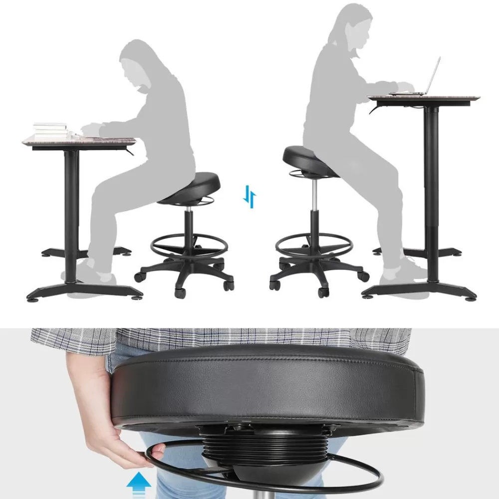 brohocker__cm_schwarz_3.webp Fashion SONGMICS Bürohocker 59,5-81 cm schwarz