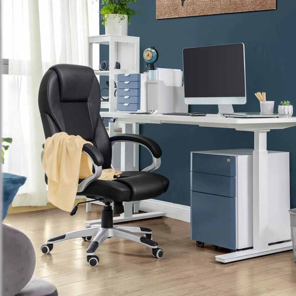 Discount SONGMICS Bürostuhl Chefsessel Drehstuhl Computerstuhl