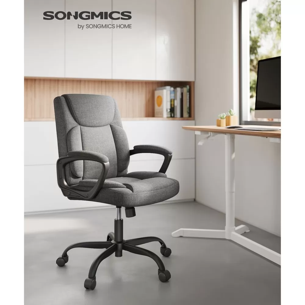 Best SONGMICS Bürostuhl mit Wippfunktion