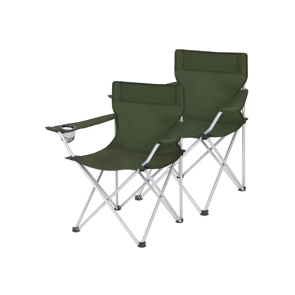 Online SONGMICS Campingstühle 2er Set bis 120 kg belastbar