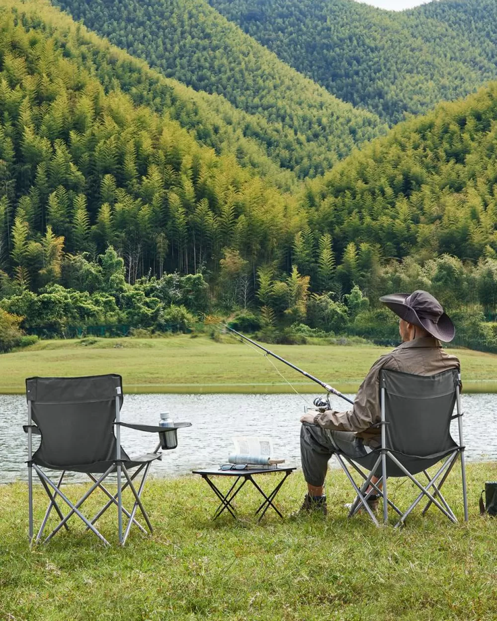 campingsthle_er_set_bis__kg_belastbar_12.webp Online SONGMICS Campingstühle 2er Set bis 120 kg belastbar