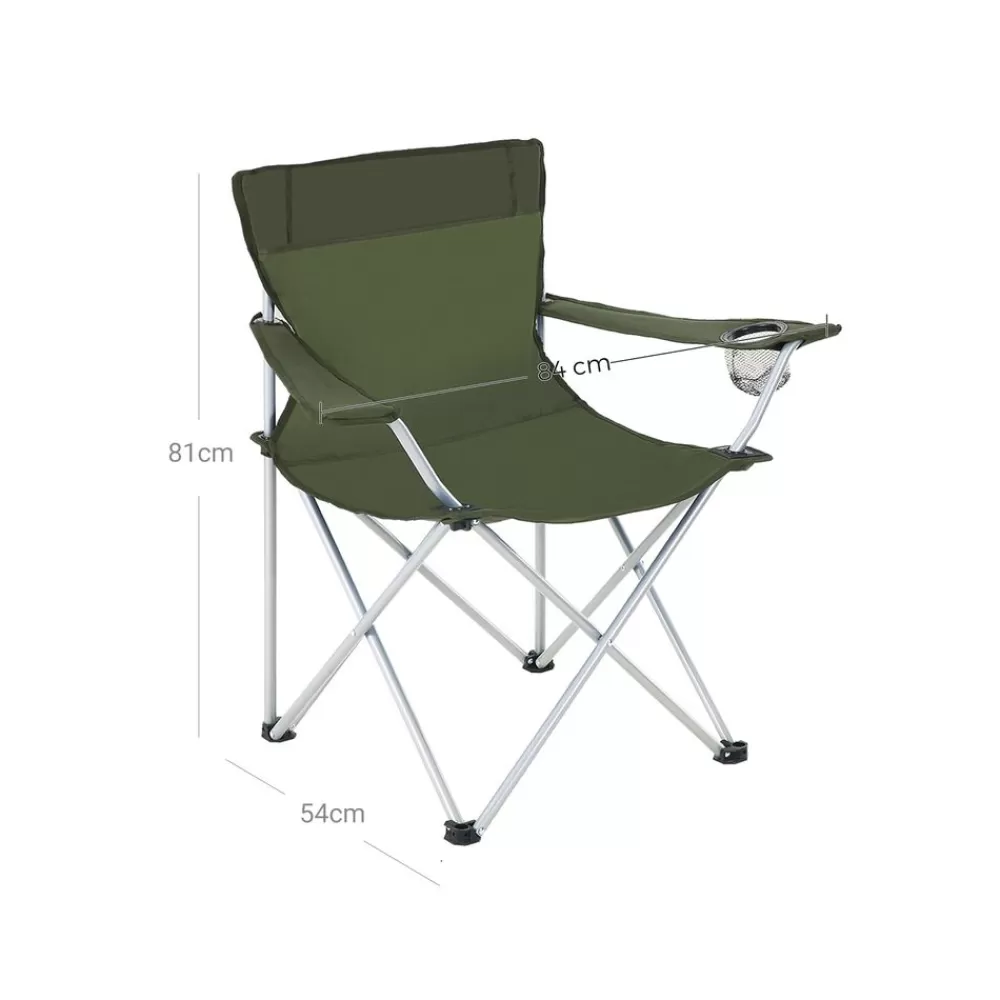 campingsthle_er_set_bis__kg_belastbar_6.webp Online SONGMICS Campingstühle 2er Set bis 120 kg belastbar