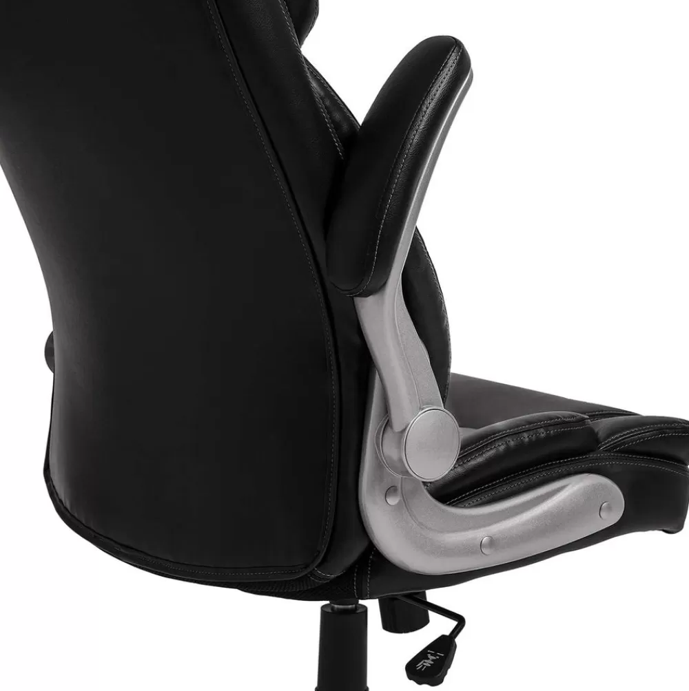 chefsessel_kunstleder_schwarz_5.webp Flash Sale SONGMICS Chefsessel Kunstleder Schwarz