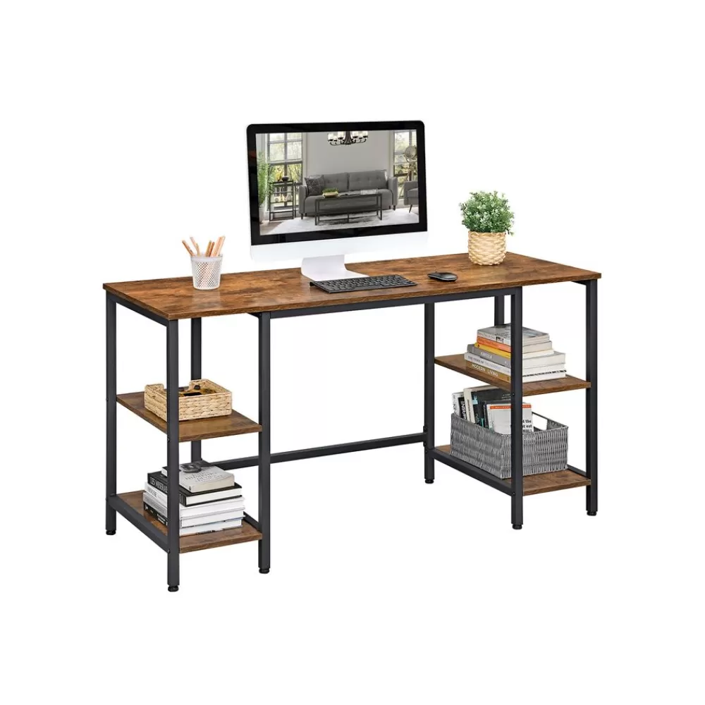 Shop SONGMICS Computertisch mit 4 Ablagen
