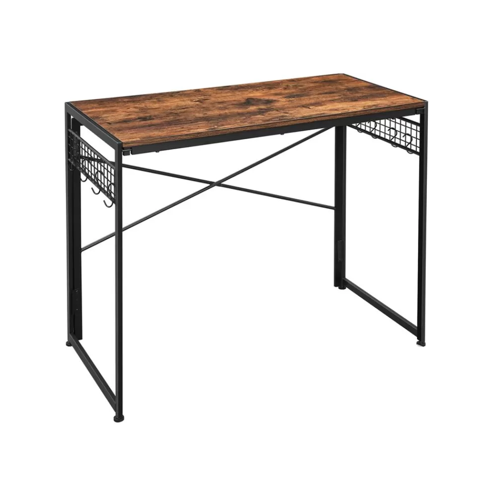 Fashion SONGMICS Computertisch mit 8 Haken 100 x 50 cm